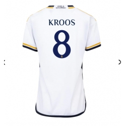 Strój piłkarski Real Madrid Toni Kroos #8 Koszulka Podstawowej damskie 2023-24 Krótki Rękaw