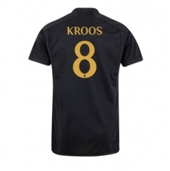 Strój piłkarski Real Madrid Toni Kroos #8 Koszulka Trzeciej 2023-24 Krótki Rękaw