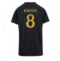 Strój piłkarski Real Madrid Toni Kroos #8 Koszulka Trzeciej damskie 2023-24 Krótki Rękaw