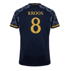 Strój piłkarski Real Madrid Toni Kroos #8 Koszulka Wyjazdowej 2023-24 Krótki Rękaw