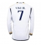 Strój piłkarski Real Madrid Vinicius Junior #7 Koszulka Podstawowej 2023-24 Długi Rękaw