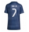 Strój piłkarski Real Madrid Vinicius Junior #7 Koszulka Wyjazdowej damskie 2025-26 Krótki Rękaw