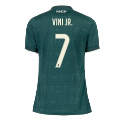 Strój piłkarski Real Madrid Vinicius Junior #7 Koszulka Wyjazdowej damskie 2026-27 Krótki Rękaw