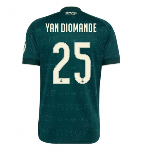 Strój piłkarski Real Madrid Yan Diomande #25 Koszulka Wyjazdowej 2026-27 Krótki Rękaw Strój piłkarski Real Madrid Yan Diomande #25 Koszulka Wyjazdowej 2026-27 Krótki Rękaw