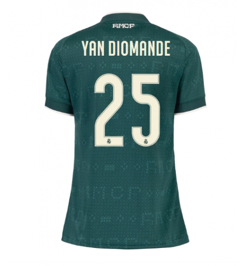 Strój piłkarski Real Madrid Yan Diomande #25 Koszulka Wyjazdowej damskie 2026-27 Krótki Rękaw Strój piłkarski Real Madrid Yan Diomande #25 Koszulka Wyjazdowej damskie 2026-27 Krótki Rękaw