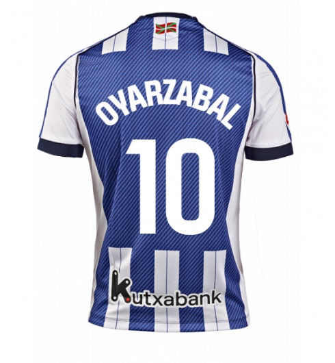 Strój piłkarski Real Sociedad Mikel Oyarzabal #10 Koszulka Podstawowej 2025-26 Krótki Rękaw Strój piłkarski Real Sociedad Mikel Oyarzabal #10 Koszulka Podstawowej 2025-26 Krótki Rękaw