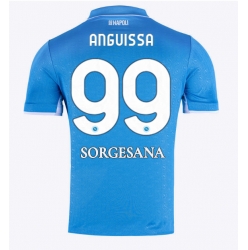 Strój piłkarski SSC Napoli Frank Anguissa #99 Koszulka Podstawowej 2024-25 Krótki Rękaw