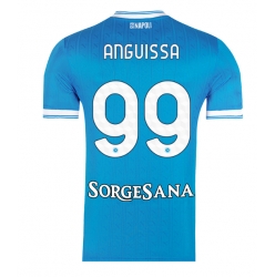 Strój piłkarski SSC Napoli Frank Anguissa #99 Koszulka Podstawowej 2025-26 Krótki Rękaw