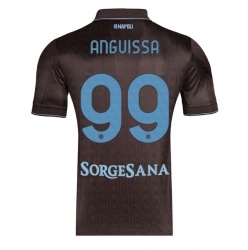 Strój piłkarski SSC Napoli Frank Anguissa #99 Koszulka Trzeciej 2025-26 Krótki Rękaw