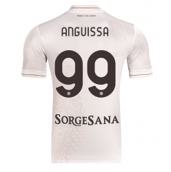 Strój piłkarski SSC Napoli Frank Anguissa #99 Koszulka Wyjazdowej 2025-26 Krótki Rękaw