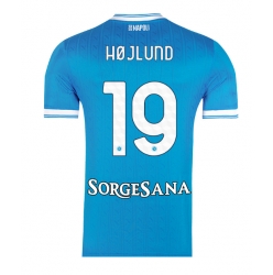 Strój piłkarski SSC Napoli Rasmus Hojlund #19 Koszulka Podstawowej 2025-26 Krótki Rękaw
