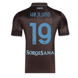 Strój piłkarski SSC Napoli Rasmus Hojlund #19 Koszulka Trzeciej 2025-26 Krótki Rękaw