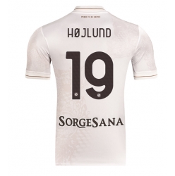 Strój piłkarski SSC Napoli Rasmus Hojlund #19 Koszulka Wyjazdowej 2025-26 Krótki Rękaw