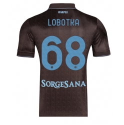 Strój piłkarski SSC Napoli Stanislav Lobotka #68 Koszulka Trzeciej 2025-26 Krótki Rękaw