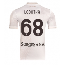 Strój piłkarski SSC Napoli Stanislav Lobotka #68 Koszulka Wyjazdowej 2025-26 Krótki Rękaw