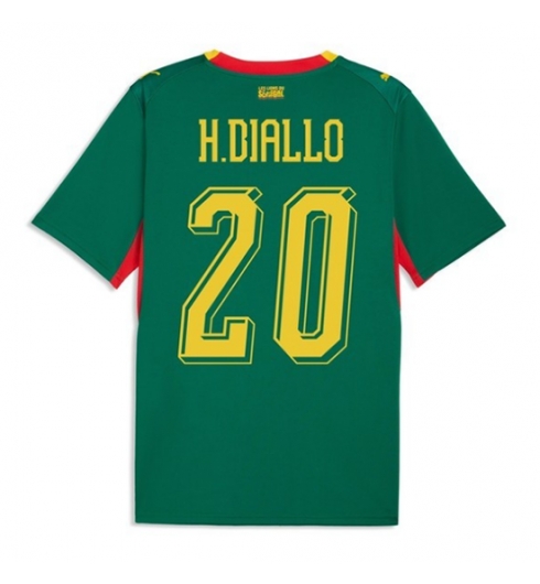 Strój piłkarski Senegal Habib Diallo #20 Koszulka Wyjazdowej MŚ 2026 Krótki Rękaw Strój piłkarski Senegal Habib Diallo #20 Koszulka Wyjazdowej MŚ 2026 Krótki Rękaw