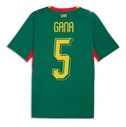 Strój piłkarski Senegal Idrissa Gueye #5 Koszulka Wyjazdowej MŚ 2026 Krótki Rękaw