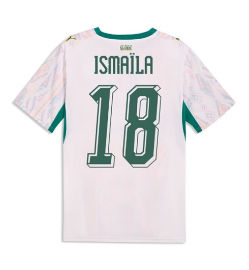 Strój piłkarski Senegal Ismaila Sarr #18 Koszulka Podstawowej MŚ 2026 Krótki Rękaw Strój piłkarski Senegal Ismaila Sarr #18 Koszulka Podstawowej MŚ 2026 Krótki Rękaw