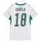 Strój piłkarski Senegal Ismaila Sarr #18 Koszulka Podstawowej damskie MŚ 2026 Krótki Rękaw Strój piłkarski Senegal Ismaila Sarr #18 Koszulka Podstawowej damskie MŚ 2026 Krótki Rękaw