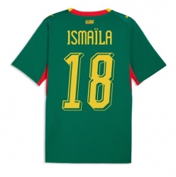Strój piłkarski Senegal Ismaila Sarr #18 Koszulka Wyjazdowej MŚ 2026 Krótki Rękaw