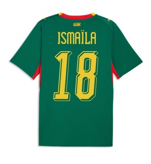 Strój piłkarski Senegal Ismaila Sarr #18 Koszulka Wyjazdowej MŚ 2026 Krótki Rękaw Strój piłkarski Senegal Ismaila Sarr #18 Koszulka Wyjazdowej MŚ 2026 Krótki Rękaw