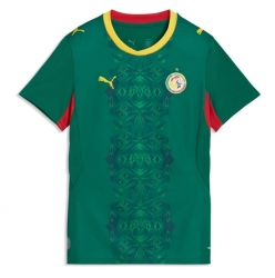 Strój piłkarski Senegal Koszulka Wyjazdowej damskie MŚ 2026 Krótki Rękaw