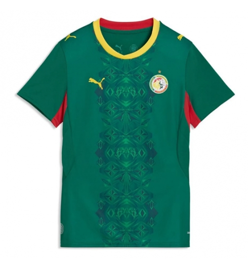 Strój piłkarski Senegal Koszulka Wyjazdowej damskie MŚ 2026 Krótki Rękaw Strój piłkarski Senegal Koszulka Wyjazdowej damskie MŚ 2026 Krótki Rękaw