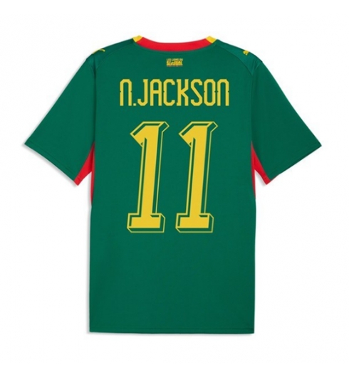 Strój piłkarski Senegal Nicolas Jackson #11 Koszulka Wyjazdowej MŚ 2026 Krótki Rękaw Strój piłkarski Senegal Nicolas Jackson #11 Koszulka Wyjazdowej MŚ 2026 Krótki Rękaw