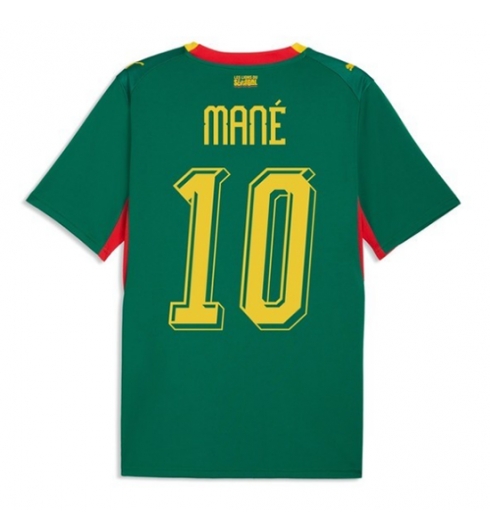 Strój piłkarski Senegal Sadio Mane #10 Koszulka Wyjazdowej MŚ 2026 Krótki Rękaw Strój piłkarski Senegal Sadio Mane #10 Koszulka Wyjazdowej MŚ 2026 Krótki Rękaw
