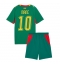 Strój piłkarski Senegal Sadio Mane #10 Koszulka Wyjazdowej dziecięce MŚ 2026 Krótki Rękaw (+ Krótkie spodenki)
