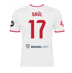 Strój piłkarski Sevilla Saul Niguez #17 Koszulka Podstawowej 2024-25 Krótki Rękaw