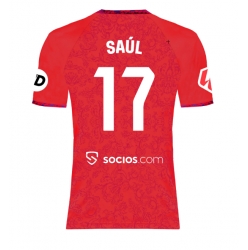 Strój piłkarski Sevilla Saul Niguez #17 Koszulka Wyjazdowej 2024-25 Krótki Rękaw