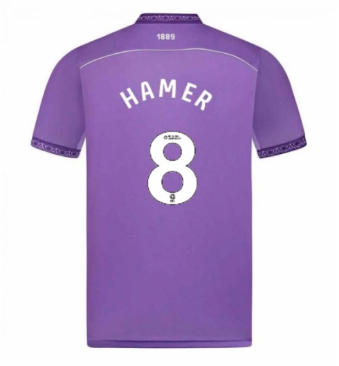 Strój piłkarski Sheffield United Gustavo Hamer #8 Koszulka Trzeciej 2025-26 Krótki Rękaw Strój piłkarski Sheffield United Gustavo Hamer #8 Koszulka Trzeciej 2025-26 Krótki Rękaw