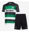 Strój piłkarski Sporting CP Koszulka Podstawowej dziecięce 2024-25 Krótki Rękaw (+ Krótkie spodenki)