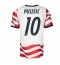Strój piłkarski Stany Zjednoczone Christian Pulisic #10 Koszulka Podstawowej MŚ 2026 Krótki Rękaw Strój piłkarski Stany Zjednoczone Christian Pulisic #10 Koszulka Podstawowej MŚ 2026 Krótki Rękaw