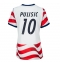 Strój piłkarski Stany Zjednoczone Christian Pulisic #10 Koszulka Podstawowej damskie MŚ 2026 Krótki Rękaw Strój piłkarski Stany Zjednoczone Christian Pulisic #10 Koszulka Podstawowej damskie MŚ 2026 Krótki Rękaw