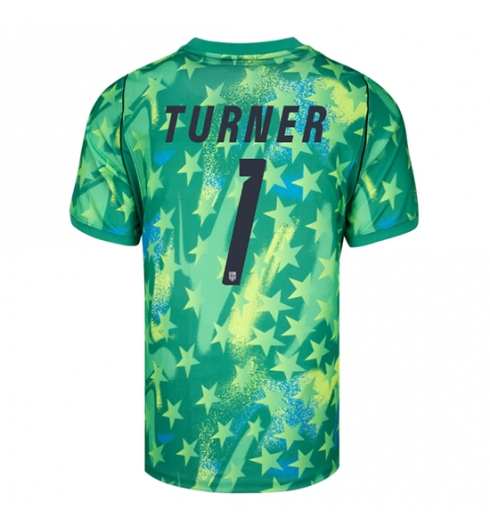 Strój piłkarski Stany Zjednoczone Matt Turner #1 Bramkarskie Koszulka Podstawowej MŚ 2026 Krótki Rękaw Strój piłkarski Stany Zjednoczone Matt Turner #1 Bramkarskie Koszulka Podstawowej MŚ 2026 Krótki Rękaw