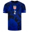 Strój piłkarski Stany Zjednoczone Sergino Dest #2 Koszulka Wyjazdowej MŚ 2022 Krótki Rękaw