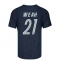 Strój piłkarski Stany Zjednoczone Timothy Weah #21 Koszulka Wyjazdowej MŚ 2026 Krótki Rękaw Strój piłkarski Stany Zjednoczone Timothy Weah #21 Koszulka Wyjazdowej MŚ 2026 Krótki Rękaw