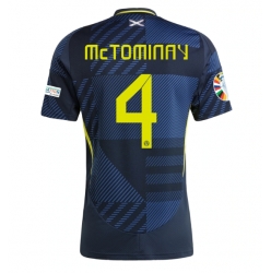Strój piłkarski Szkocja Scott McTominay #4 Koszulka Podstawowej ME 2024 Krótki Rękaw