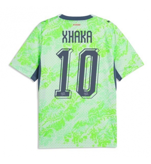Strój piłkarski Szwajcaria Granit Xhaka #10 Koszulka Wyjazdowej MŚ 2026 Krótki Rękaw Strój piłkarski Szwajcaria Granit Xhaka #10 Koszulka Wyjazdowej MŚ 2026 Krótki Rękaw