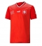 Strój piłkarski Szwajcaria Koszulka Podstawowej MŚ 2022 Krótki Rękaw