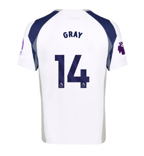 Strój piłkarski Tottenham Hotspur Archie Gray #14 Koszulka Podstawowej 2025-26 Krótki Rękaw Strój piłkarski Tottenham Hotspur Archie Gray #14 Koszulka Podstawowej 2025-26 Krótki Rękaw