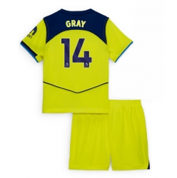 Strój piłkarski Tottenham Hotspur Archie Gray #14 Koszulka Trzeciej dziecięce 2025-26 Krótki Rękaw (+ Krótkie spodenki)