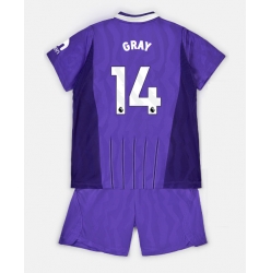 Strój piłkarski Tottenham Hotspur Archie Gray #14 Koszulka Trzeciej dziecięce 2026-27 Krótki Rękaw (+ Krótkie spodenki)