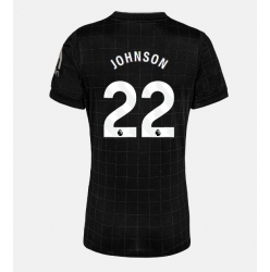 Strój piłkarski Tottenham Hotspur Brennan Johnson #22 Koszulka Wyjazdowej damskie 2025-26 Krótki Rękaw
