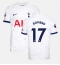 Strój piłkarski Tottenham Hotspur Cristian Romero #17 Koszulka Podstawowej 2023-24 Krótki Rękaw