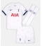 Strój piłkarski Tottenham Hotspur Cristian Romero #17 Koszulka Podstawowej dziecięce 2023-24 Krótki Rękaw (+ Krótkie spodenki)