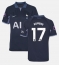 Strój piłkarski Tottenham Hotspur Cristian Romero #17 Koszulka Wyjazdowej 2023-24 Krótki Rękaw