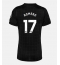 Strój piłkarski Tottenham Hotspur Cristian Romero #17 Koszulka Wyjazdowej damskie 2025-26 Krótki Rękaw